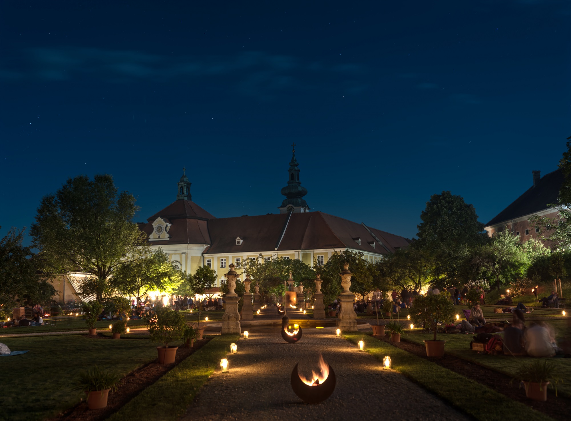 Lange Nacht der Klostergärten im Stift Seitenstetten - Foto: Stift Seitenstetten 